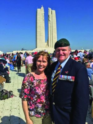 Kathleen and Martin at Vimy