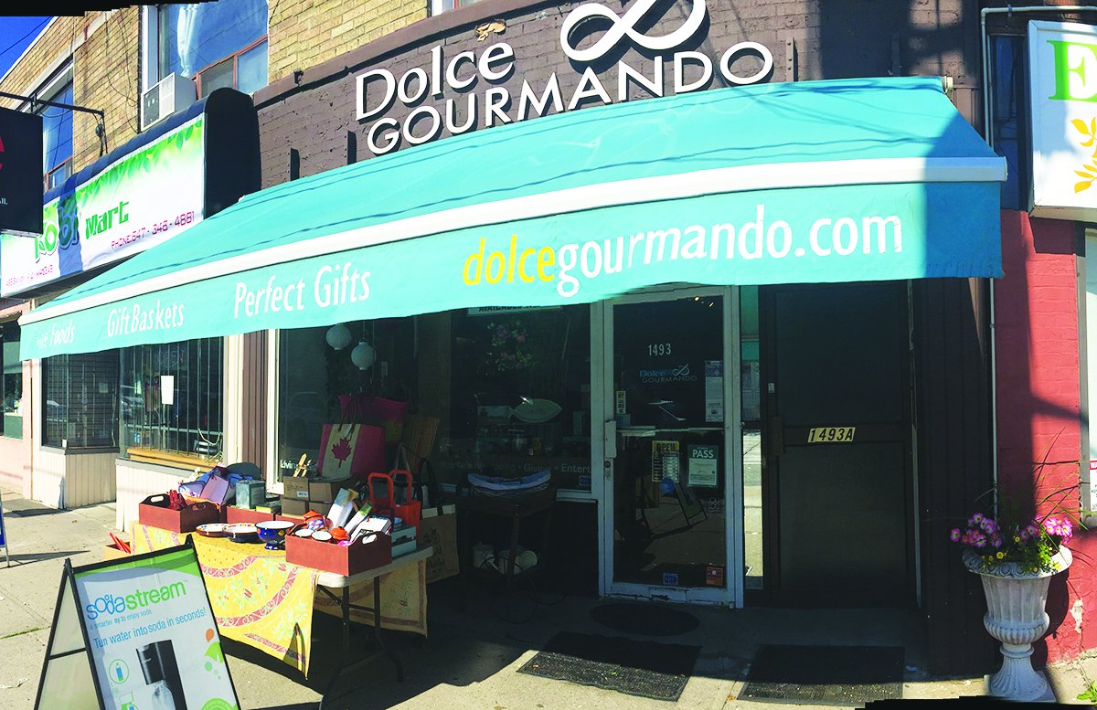 Dolce & Gourmando Storefront. Photo by Robin Dickie.