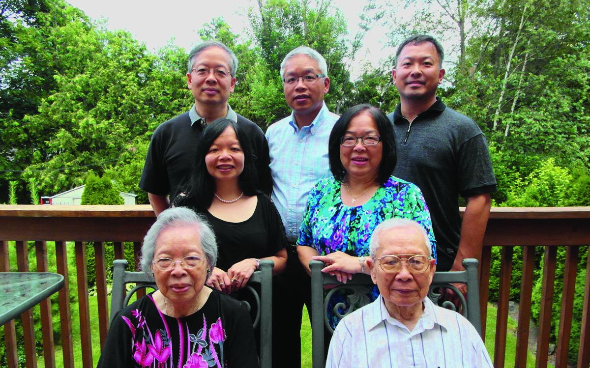 The Lee family of Leaside. Photo by Jane So.