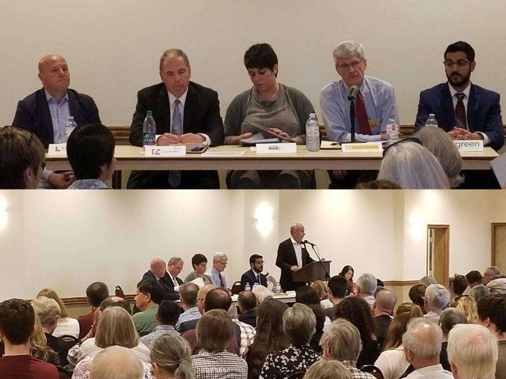 All Candidates' Meeting, May 2018, Leaside Arena.