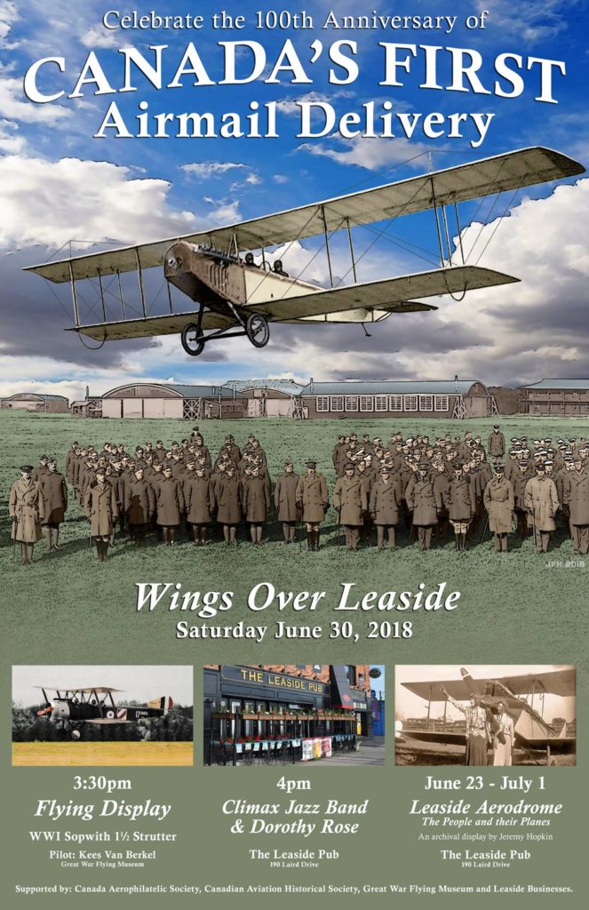 Wings over Leaside poster.