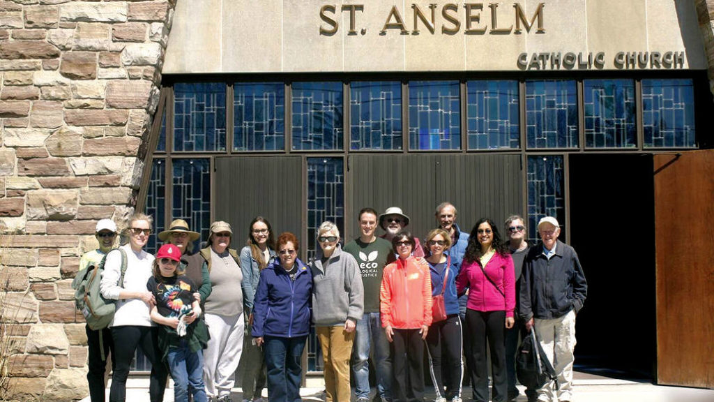 EcoAnselm, a group of St. Anselm’s Church parishioners. Photo Martha Asselin.