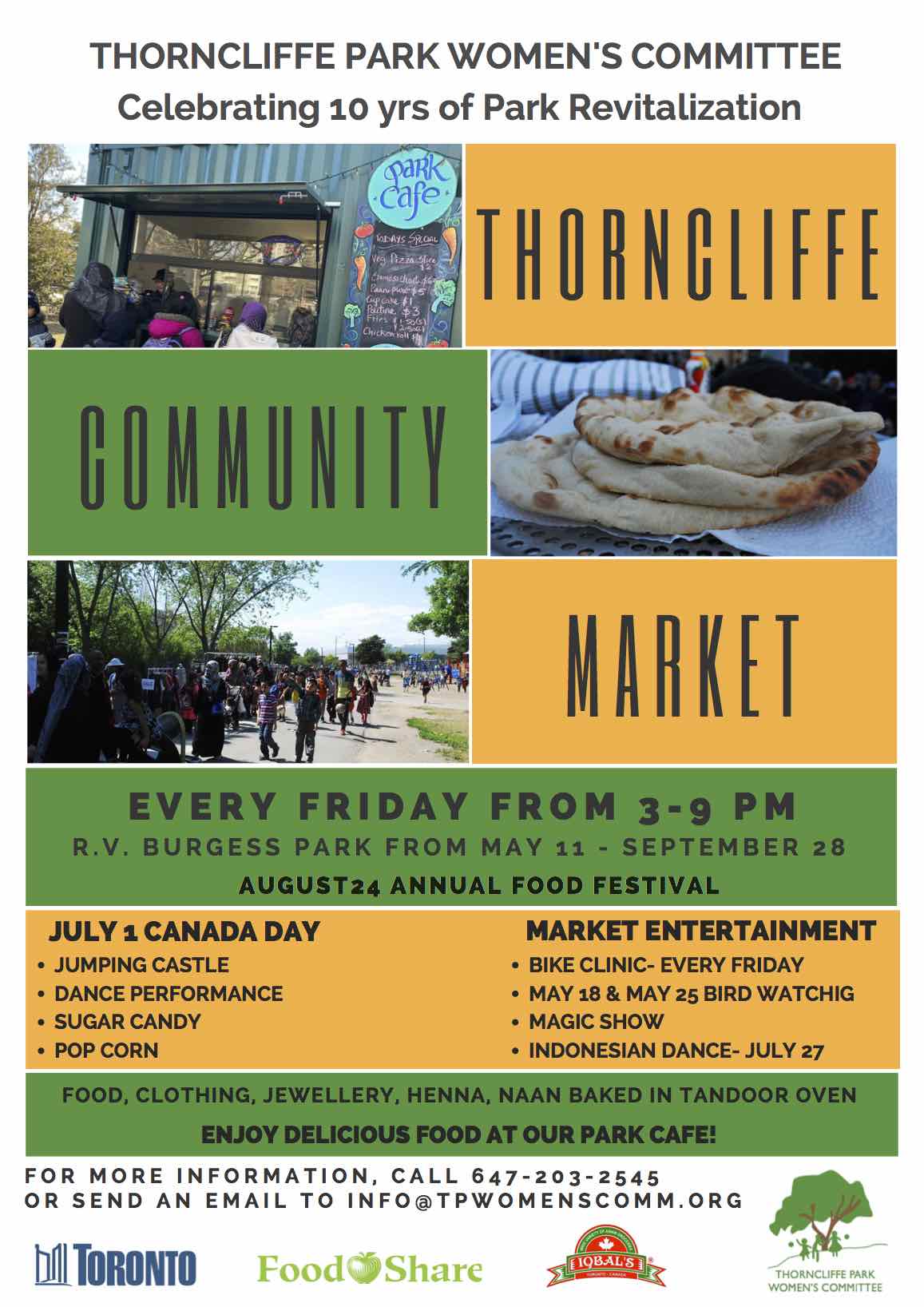 Thorncliffe Community Market Poster