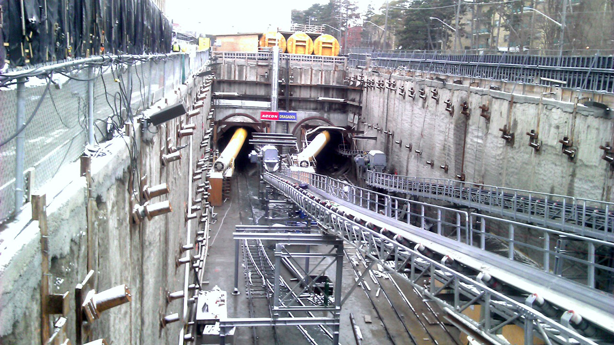 LRT tunnel
