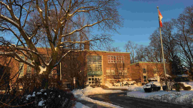 Leaside High entrance