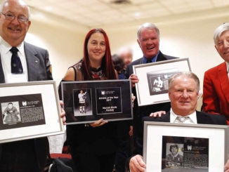 Sports Hall of Fame Winners. Photo by Eric Goddard.