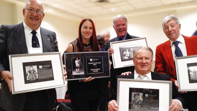 Sports Hall of Fame Winners. Photo by Eric Goddard.