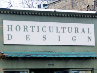 Horticultural Design storefront.