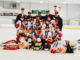 The Leaside Flames Atom AA team, coached by Leasiders Chris Martin, Marcus Rudy, Peter O’Connell, and Ian MacMillan, defeated the York Toros to capture the GTHL City Championship.