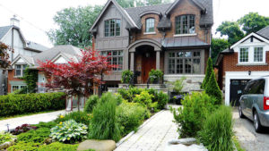 The "Garden of Distinction" at 143 Airdrie Road.