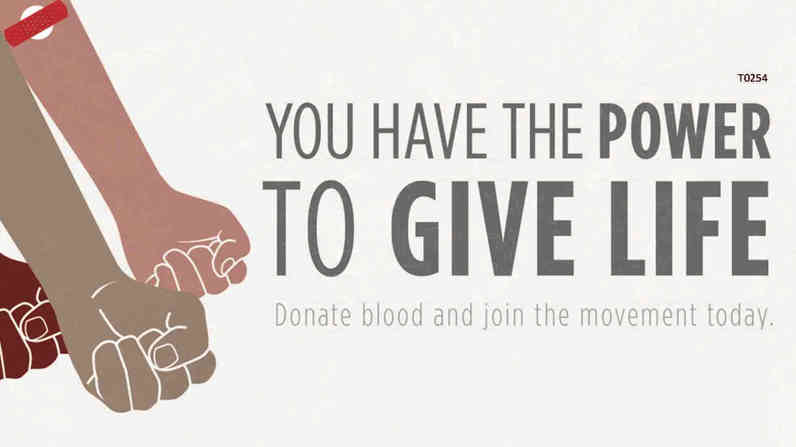 Blood Donor logo.