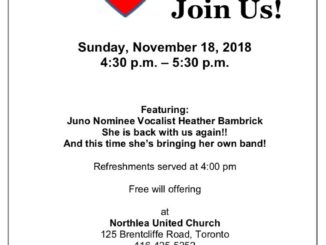 Jazz Service Northlea United November 18, 2018.