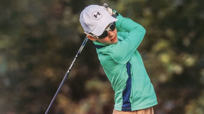 10 year old Lucas Gilbart. Photo: US Kids Golf.