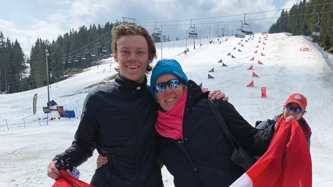 Chairman of the (snow)board, Jamie Behan. Photo Annette McClelland.