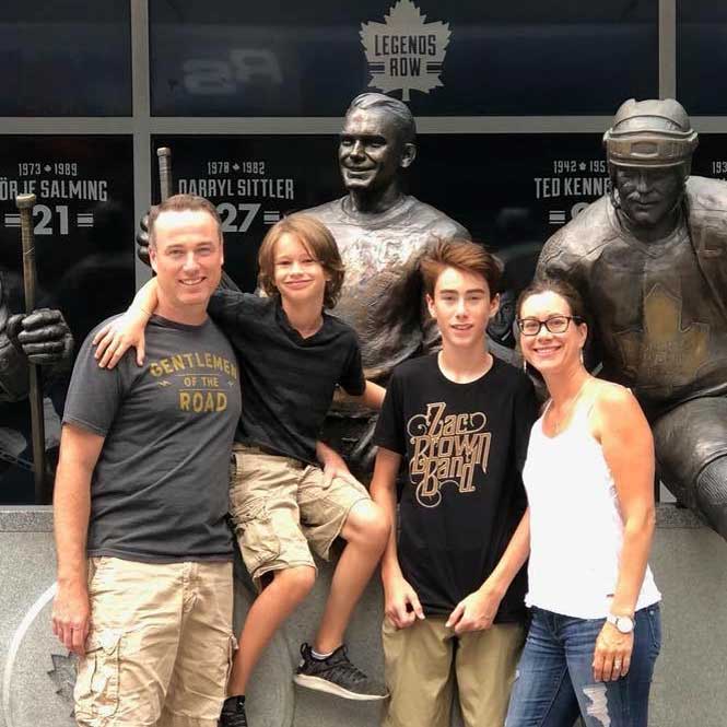 Tabatha and Family. Photo Andrea Nevitt.