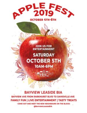 Applefest 2019 poster.