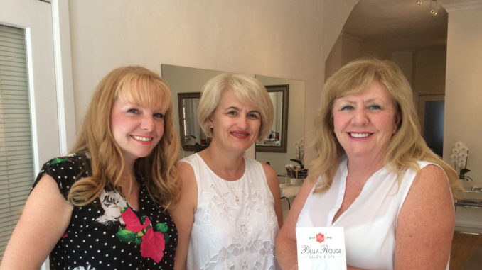 Michelle, Manush and Rhona of Bella Rouge. Photo Lorna Krawchuk.