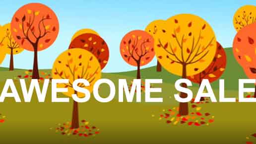 Awesome sale logo