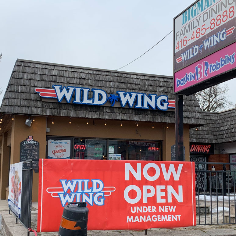 Wild Wing, 666 Milwood Road.