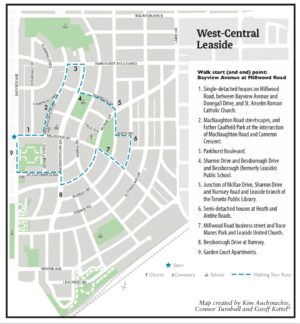 Walking tour through West-Central Leaside.