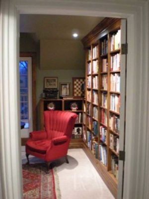 The author’s library.