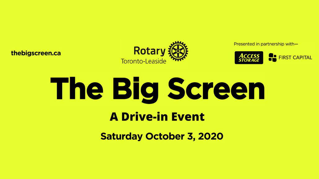 The Big Screen promo poster.