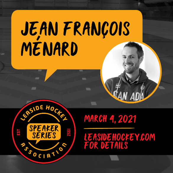 Jean Francois Menard speaker event.