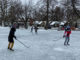 The natural community built ice rink at Trace Manes is a great way to enjoy winter in Leaside.