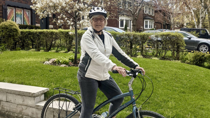 Leaside Cyclist Jenny Tomko.