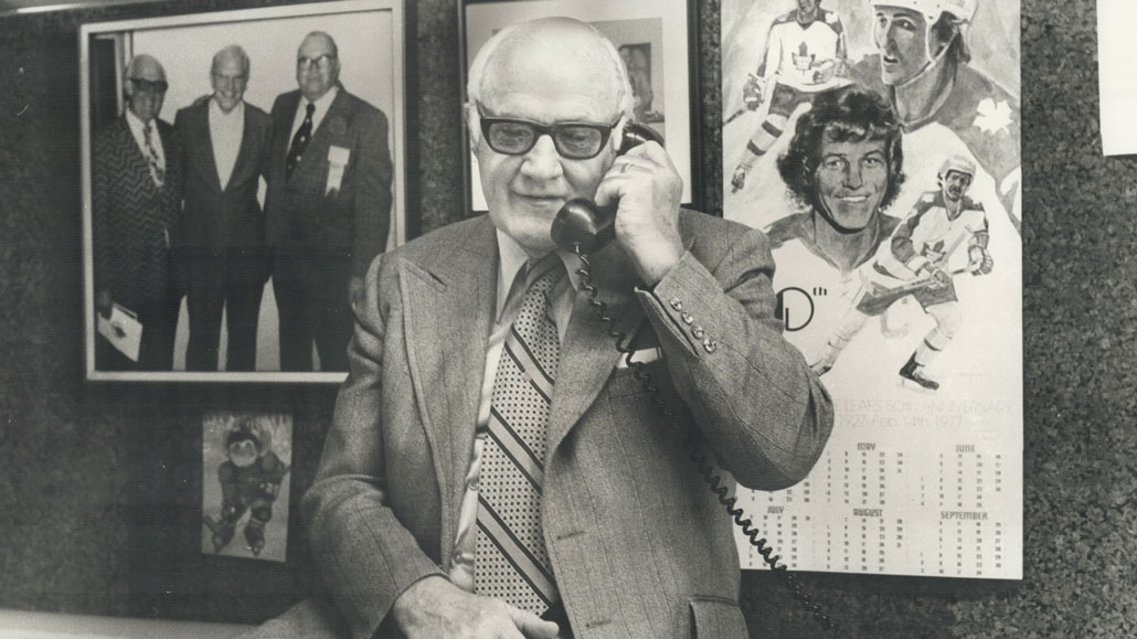 Photo of Bob Davidson from the Toronto Public Library Archives.