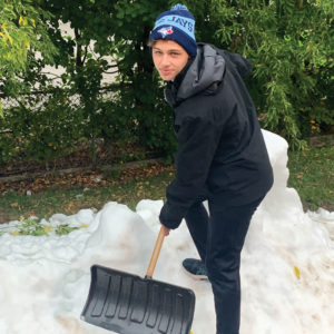 Leaside resident and LHS student Jason Van Humbeck. Photo by Linda Carte.