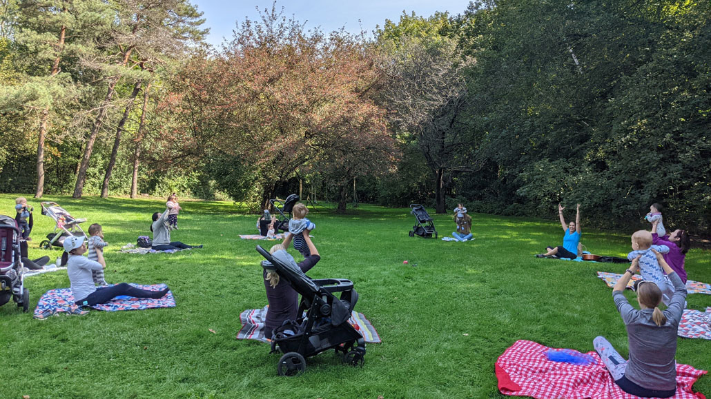 Stroller Socials with SLMG. Photo by Sarah Hendricks.