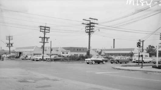 The Sangamo plant on Laird, 1955.
