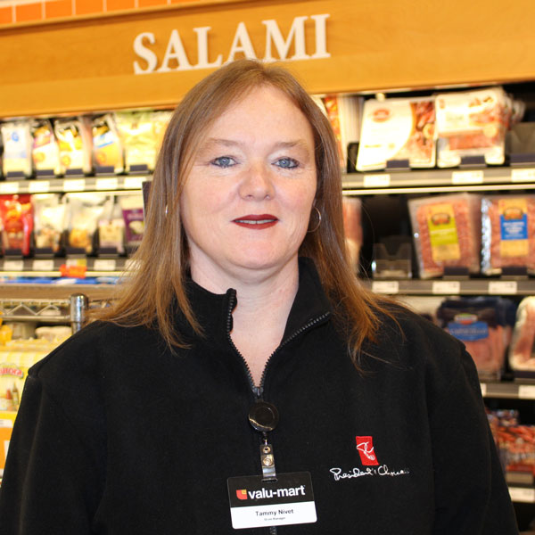 Tammy Nivet, Store Manager, Valu-Mart – Bayview.