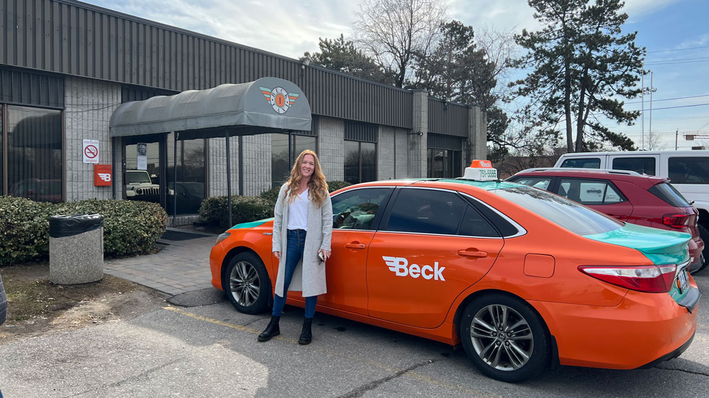Beck Taxi hails its Leaside connection