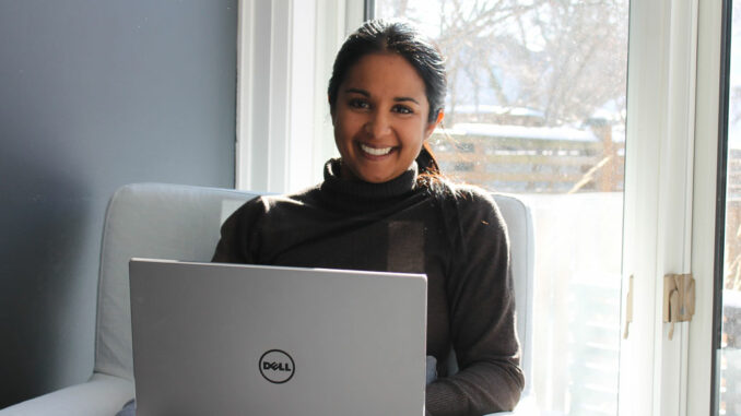 Meera Jain, a Grade 4 and 5 teacher at Bessborough Elementary and Middle School. Photo by Mark Camp.