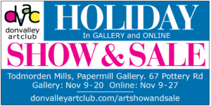 Don Valley Art Club 2022 Holiday Sale