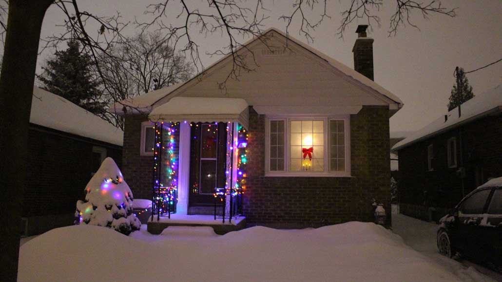 Behold the bright lights of 1960s  Christmas in Leaside