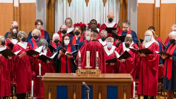 Carols by Candlelight, December 2022. Photo Murray Fenner.