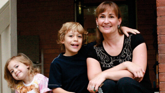 Jen Parker and family. Photo courtesy Parker family.