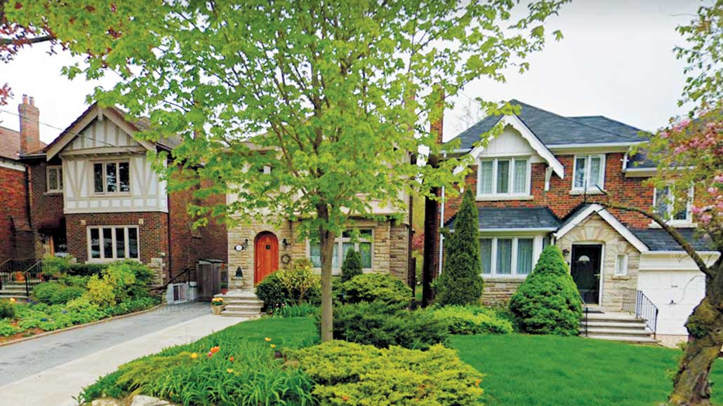 South Leaside 1930s homes.