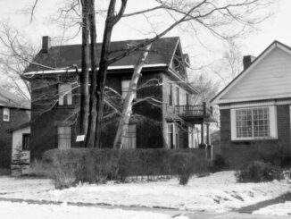 James Lea House, 201 Sutherland Drive circa 1950.