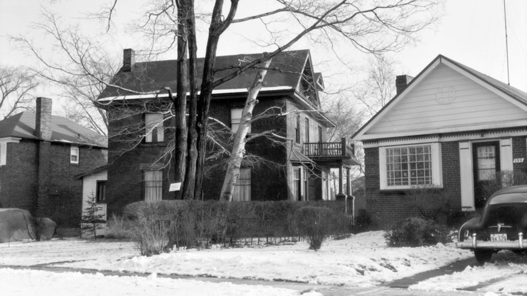 James Lea House, 201 Sutherland Drive circa 1950.