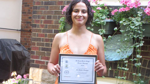 Congratulations to Sara Escallon- Sotomayor, who won this year’s $2,000 Leaside Garden Society Scholarship award.