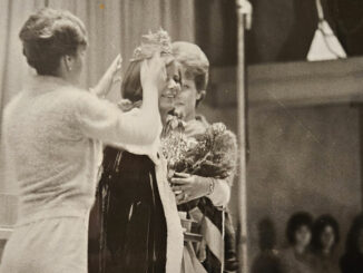 Petra Kruger was crowned “Miss Leaside", 1963. Photo Petra Kruger.