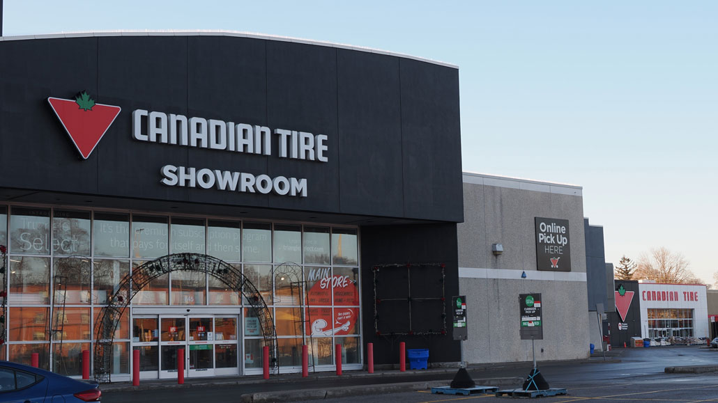 The Canadian Tire Showroom in Leaside. Photo Glenn Asano.