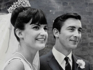 Ian and Sylvia’s wedding, 1964. Photo Toronto Public Library.