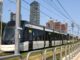 The LRT on a traininig run. Staff photo.
